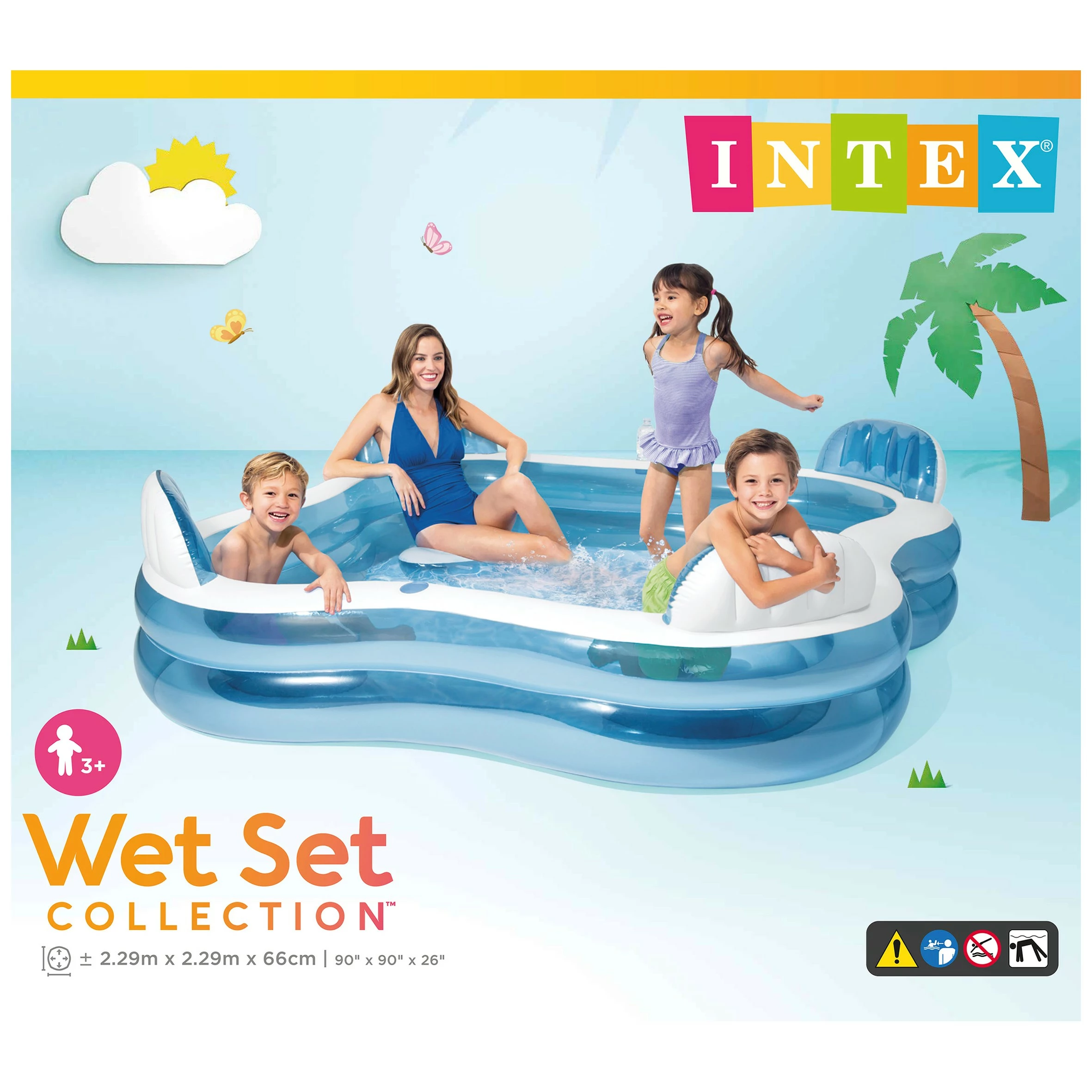 Intex Family Lounge Pool 8 Intex Family Lounge Pool - Afbeelding 6