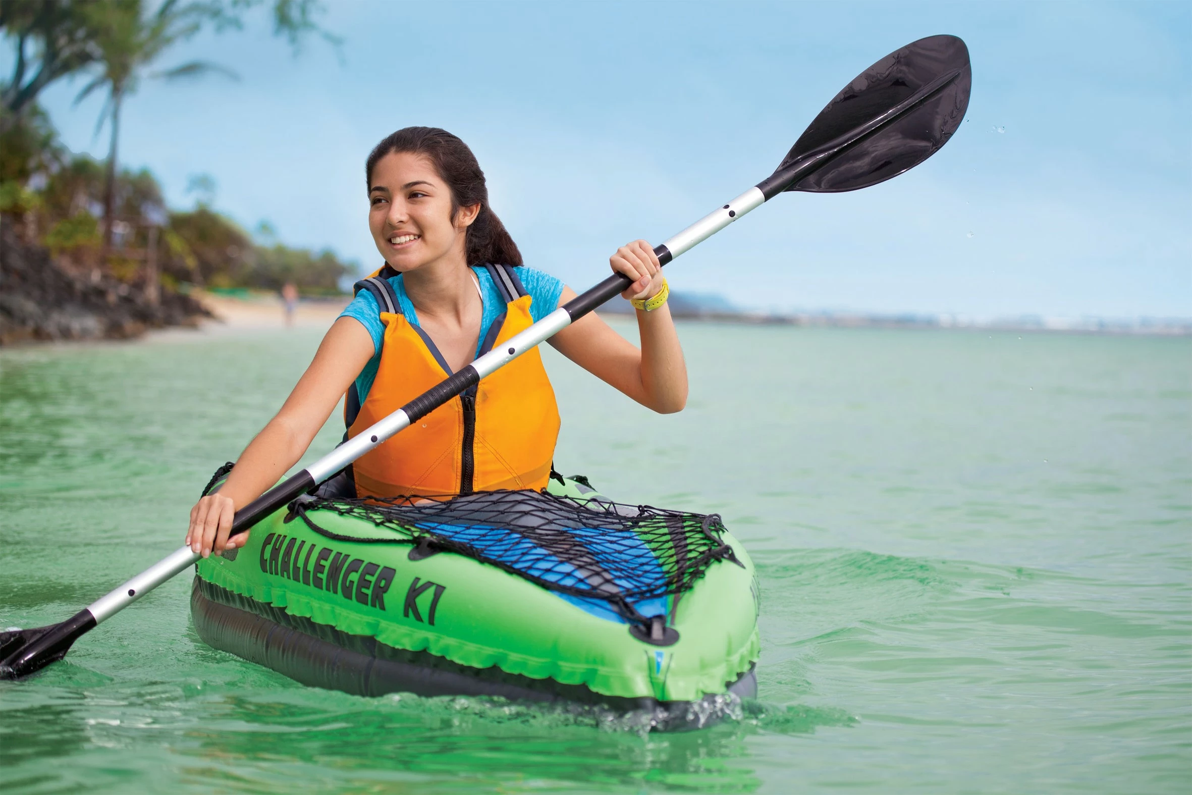 Intex Challenger 1 Pers. Kayak 5 Intex Challenger 1 Pers. Kayak - Afbeelding 3
