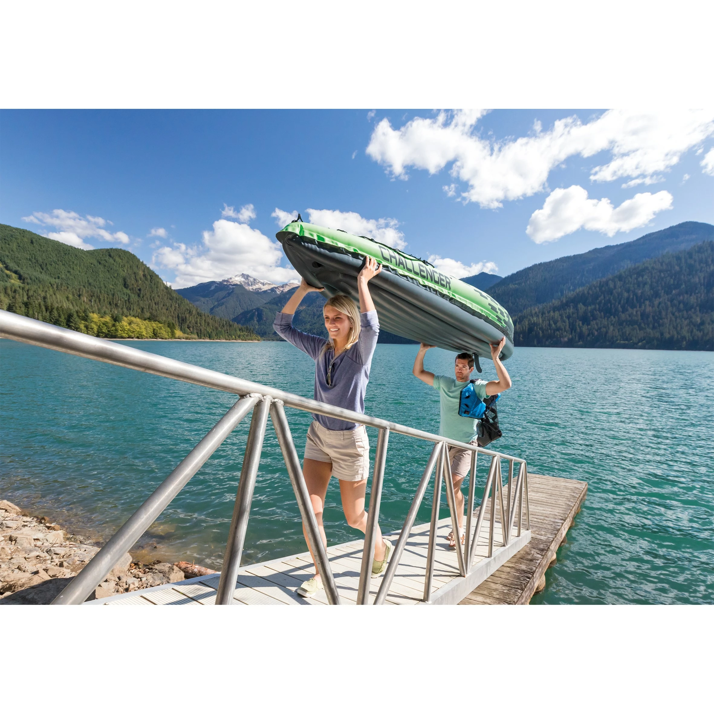 Intex Challenger 2 Pers. Kayak 6 Intex Challenger 2 Pers. Kayak - Afbeelding 4