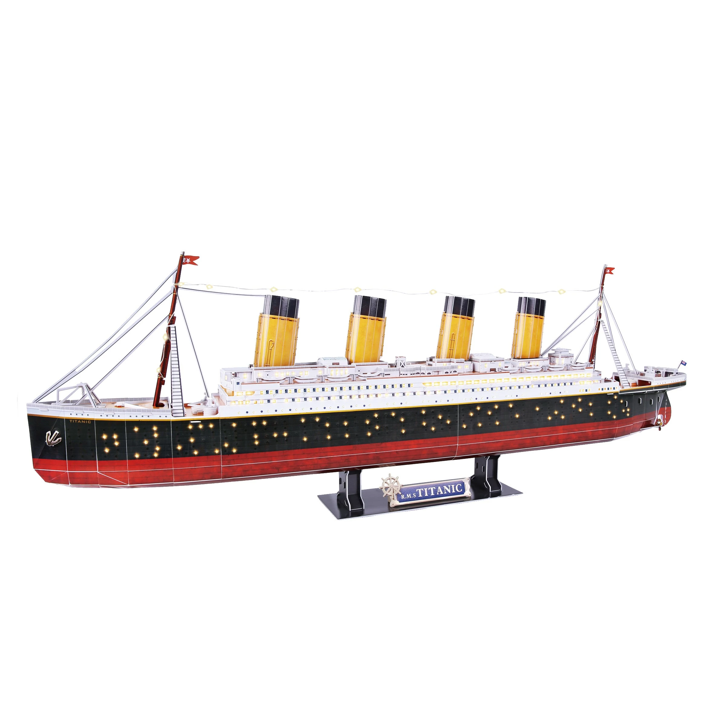 3d Puzzel Titanic LED 4 3d Puzzel Titanic LED - Afbeelding 2