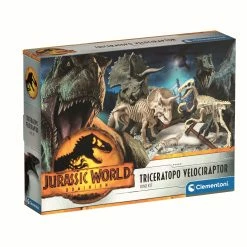 Clementoni Jurassic World Triceratop+Velociraptor -LOL Surprise winkel 8005125192892 8