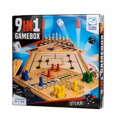 Clown Games 9-In-1 Spellendoos Hout 11 Clown Games 9-In-1 Spellendoos Hout -LOL Surprise winkel 8712051098364 8