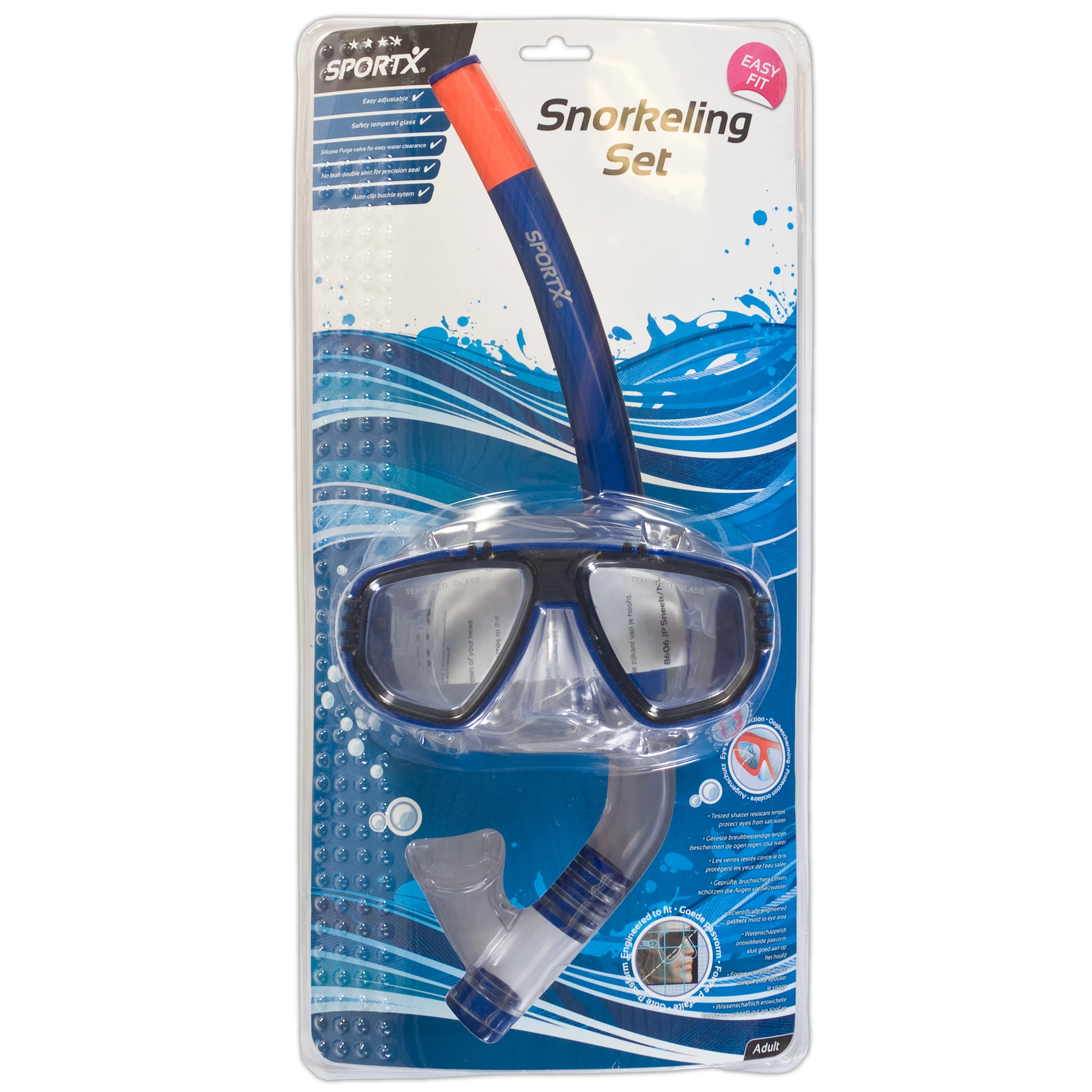 SportX Adult Snorkelset **** Sport 5 SportX Adult Snorkelset **** Sport - Afbeelding 3