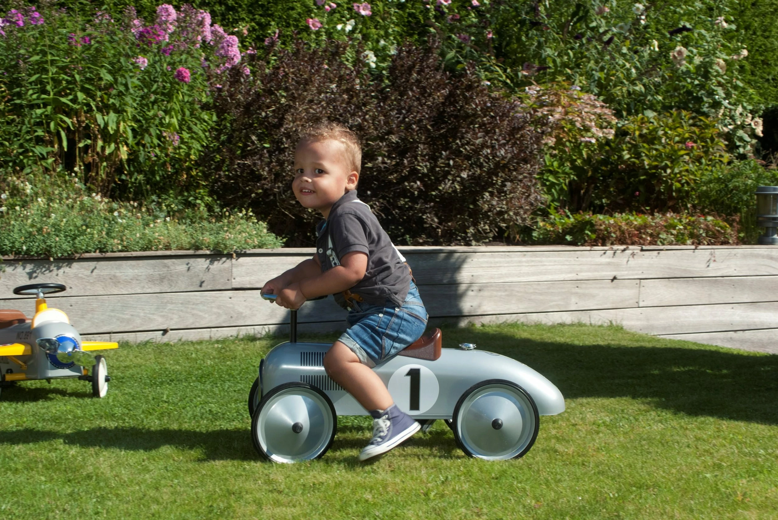 Retro Roller Loopauto Jean 6 Retro Roller Loopauto Jean - Afbeelding 4