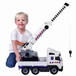 Politie Hijskraan Volvo 49cm -LOL Surprise winkel 8719214073824 4